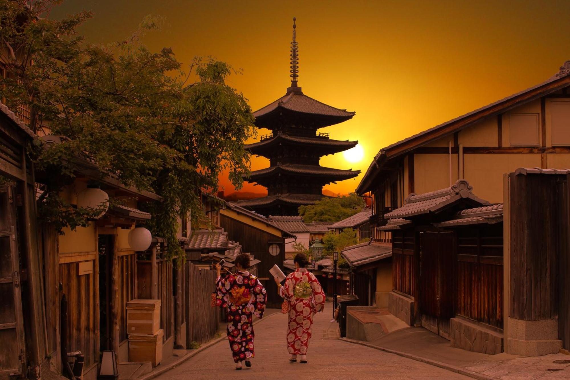 Kyoto Arashiyama Onsen Ryokan Togetsutei Exterior foto