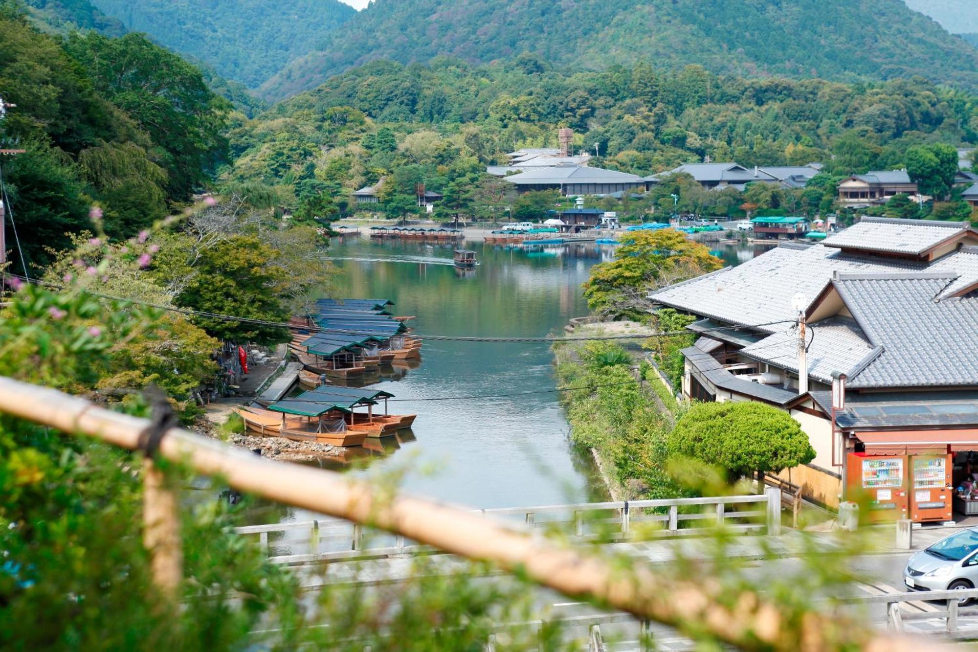 Kyoto Arashiyama Onsen Ryokan Togetsutei Exterior foto